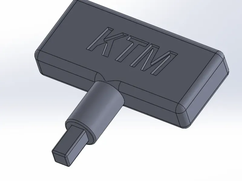 KTM EXC POWER VALVE KEY