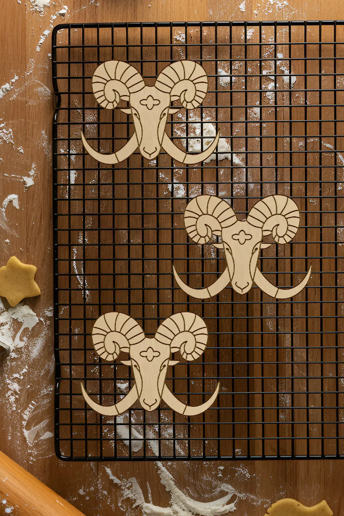 Ram Cookie Cutter, Biscuit Cutter