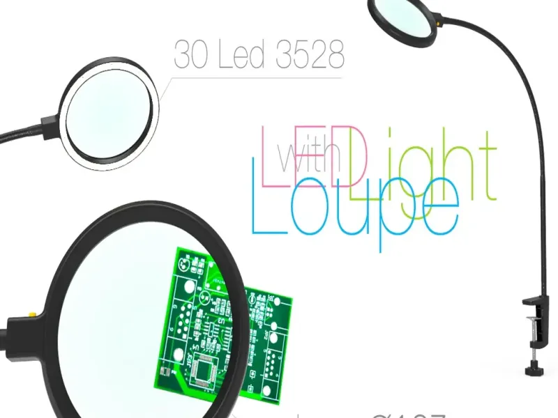 Loupe with Led Light