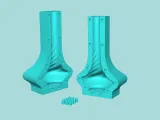 Candle Mold A11 - Molding Maker Wick Template-4