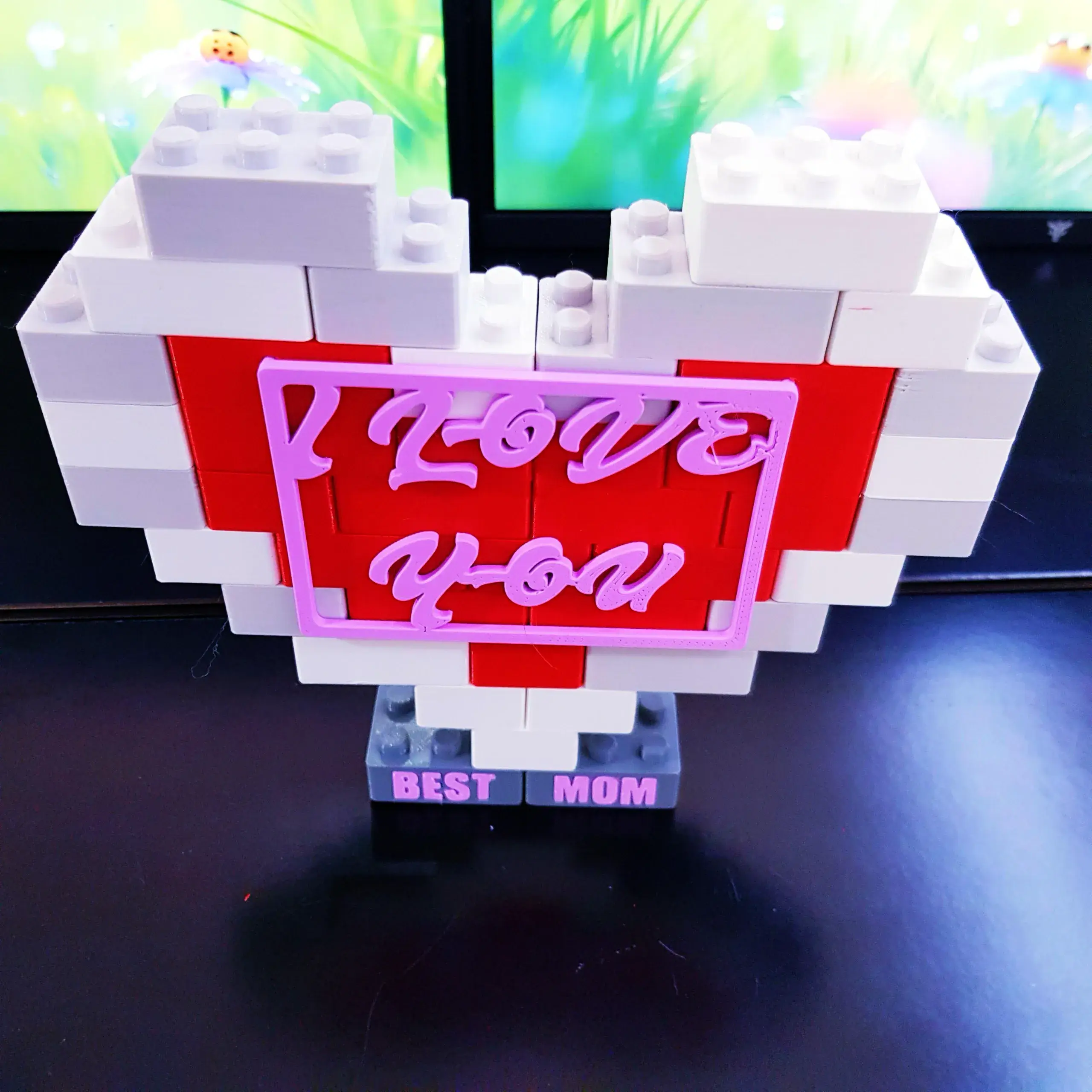 🧱❤️👩‍👧‍👦Brick Heart Mother's Day Gift👩‍👧‍👦❤️🧱