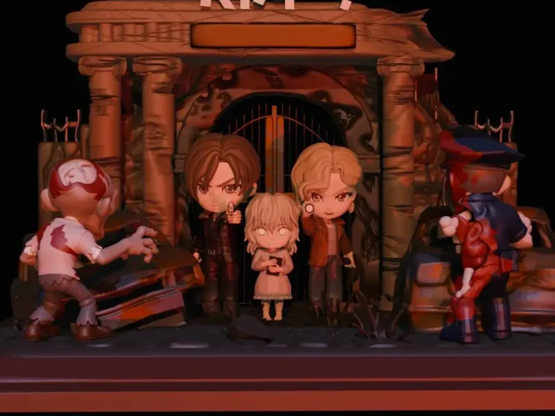 Resident Evil Requiem Chibi Set