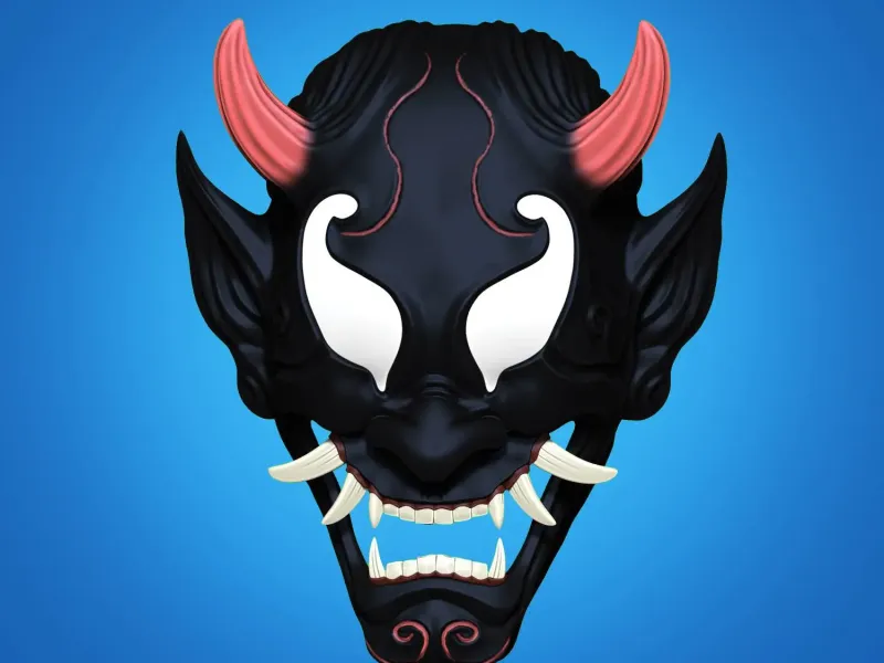Hannya Venom mask - Oni mask