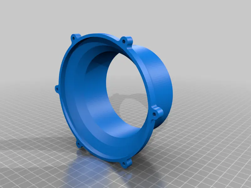 ventilador de conduta impresso em 3D com motor 775