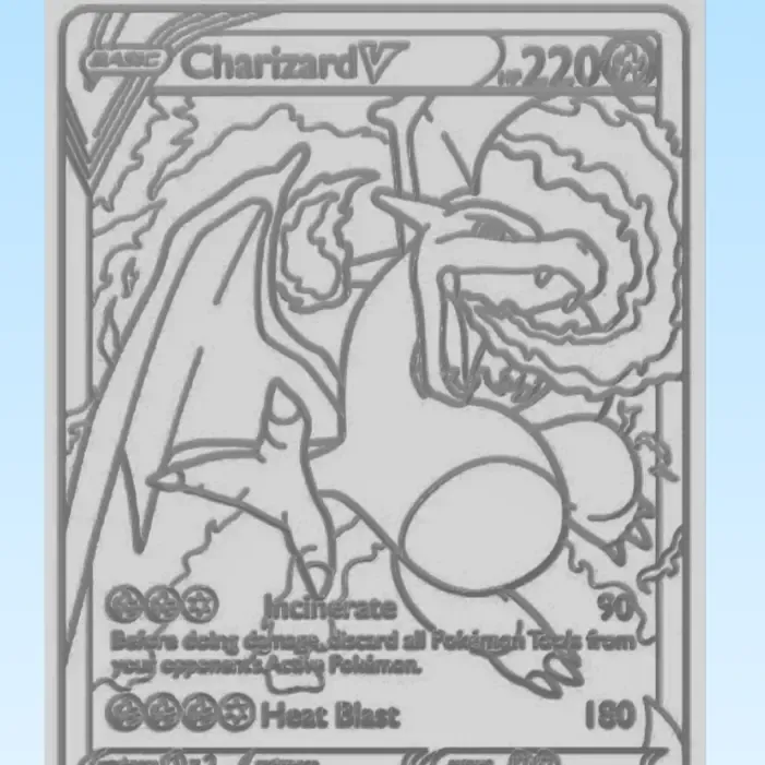 Dracaufeu card POKÉMON 