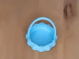 🧺 Minimal Easter Basket – Decorative Mini Basket-2