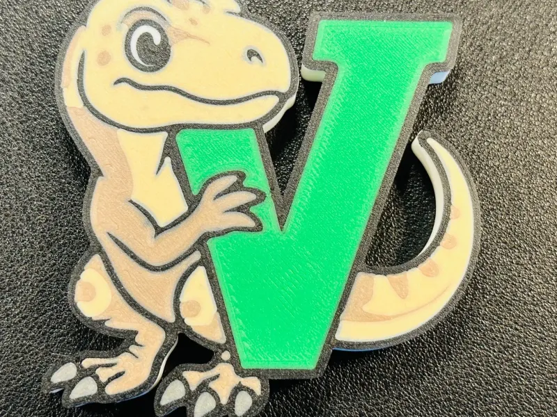 Letra V "Velociraptor" 🐾 Alfabeto de animales