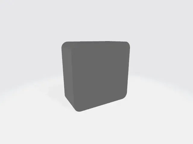 set box with compartments, thk 2,5mm, in size 20x20mm
