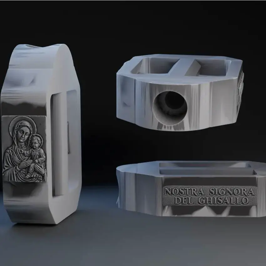 🚴‍♀️ Holy Bike Pedal – Our Lady of Ghisallo 3D Printable