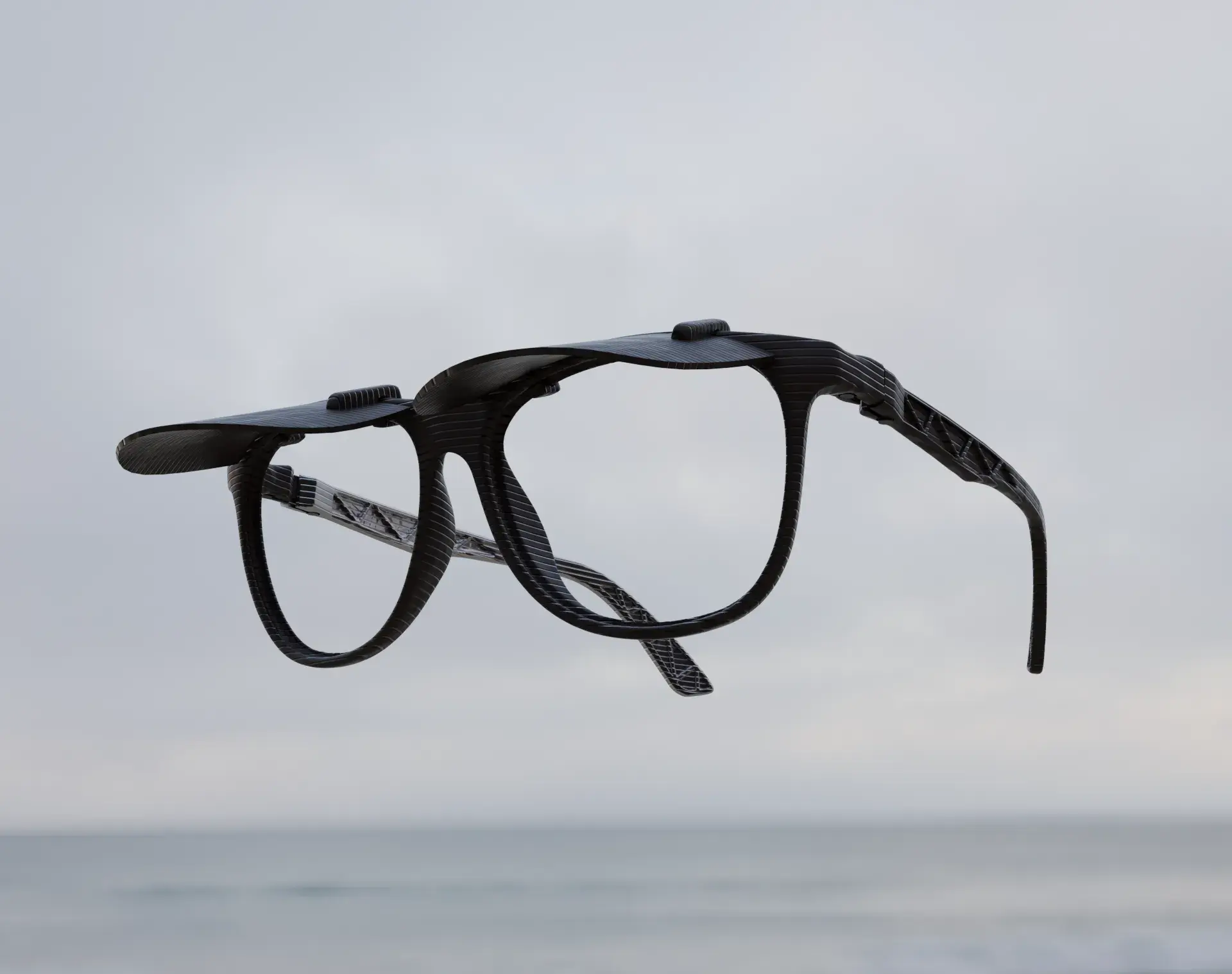 Lunettes de soleil avec visière