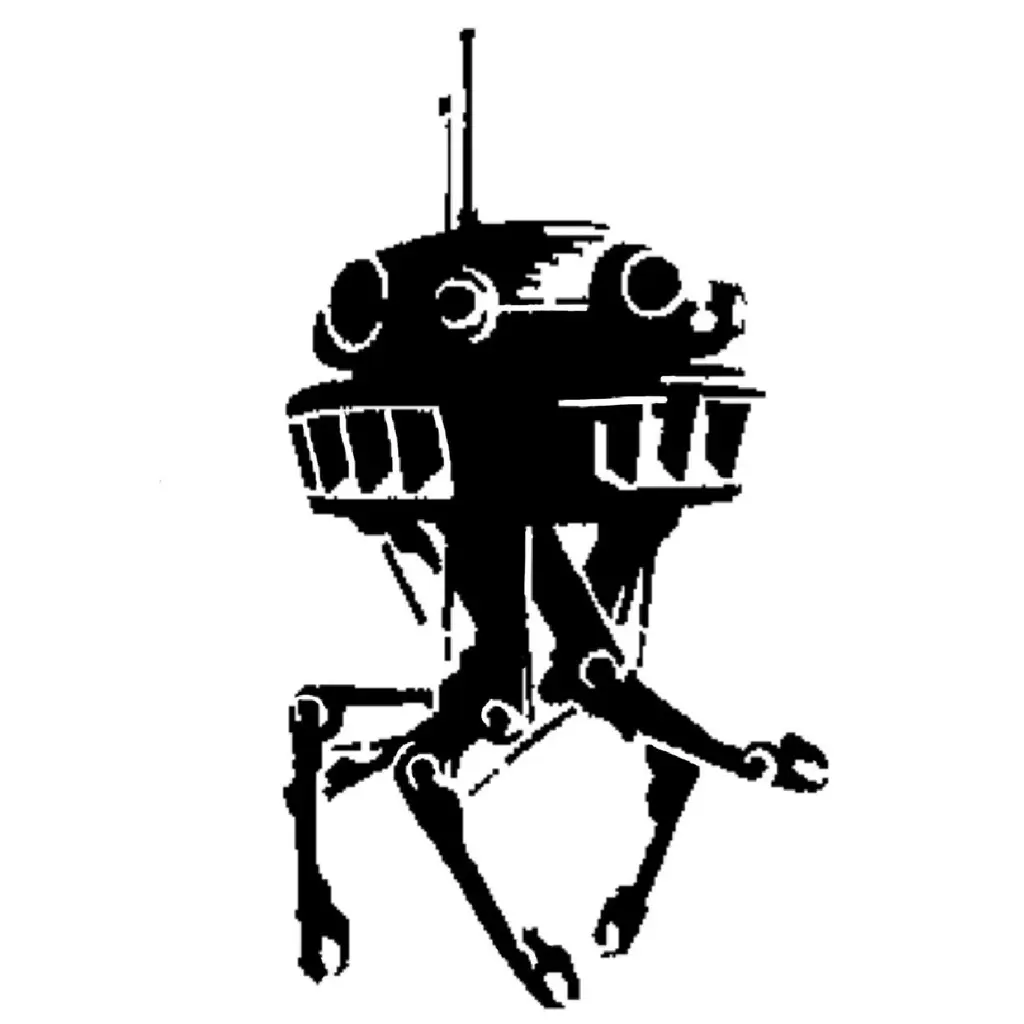 Probe Droid stencil