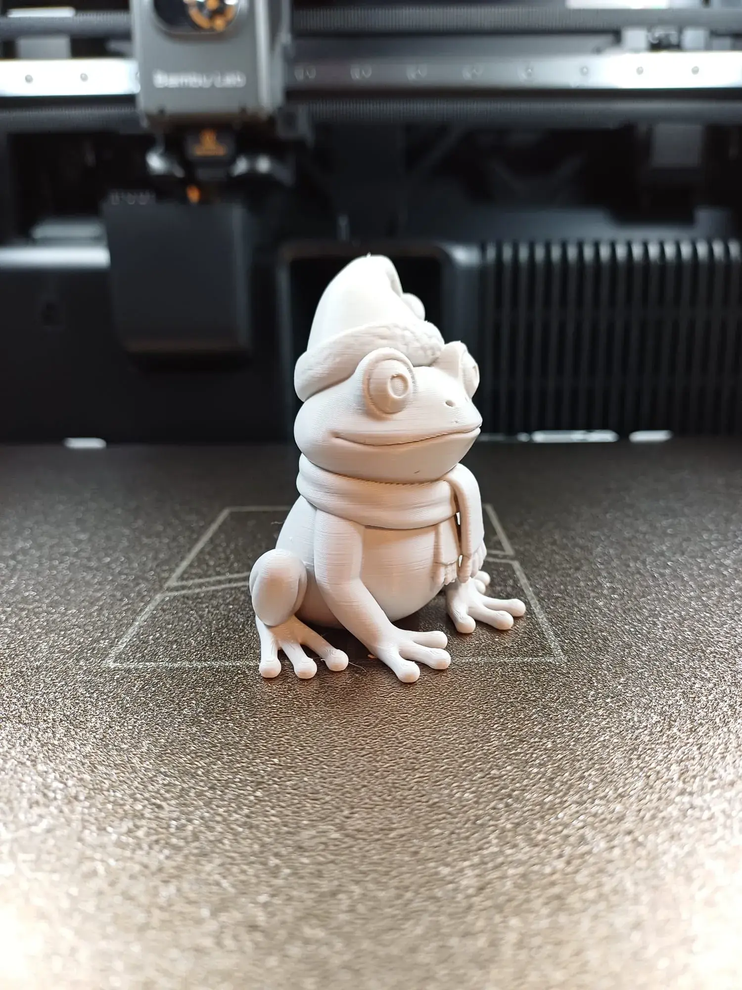 3D Printer Files | 3MF File | Frosty the Christmas Frog | Creality Cloud