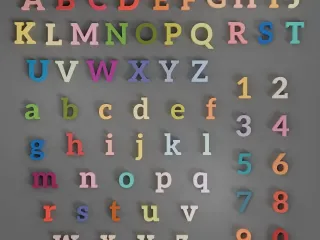 Alphabets & Numbers