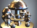 Miniature Gnome Party -1