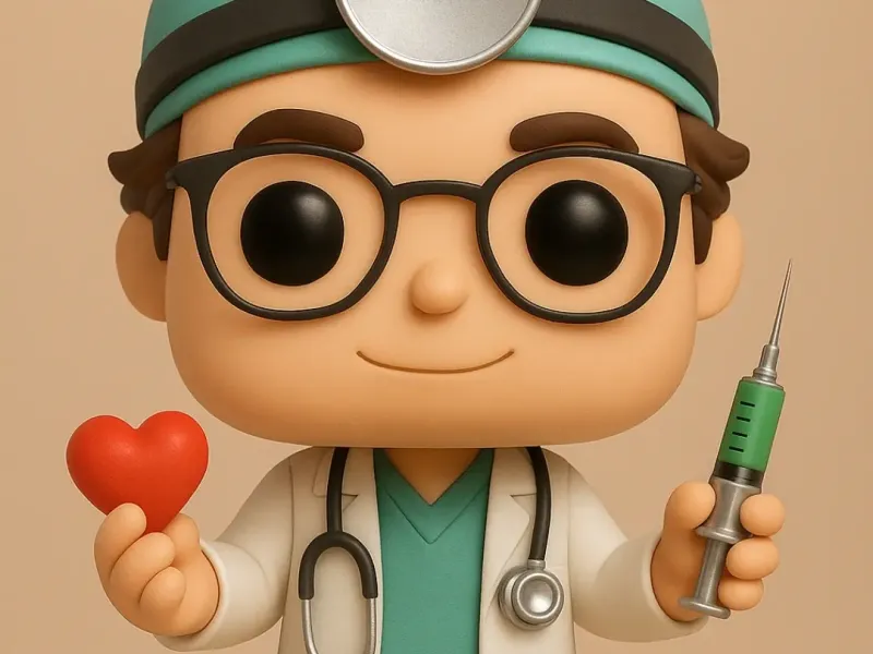 funko Enfermeiro por amor