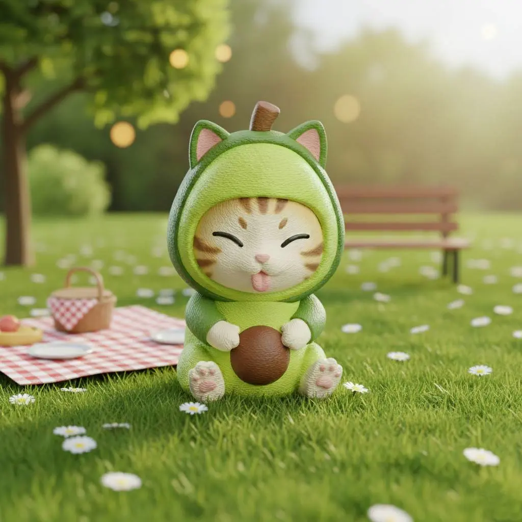 Avocat: the avocado cat