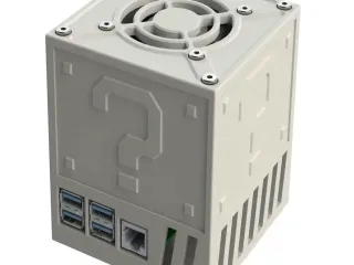 Mario's Bros Raspberry Pi 4 Case