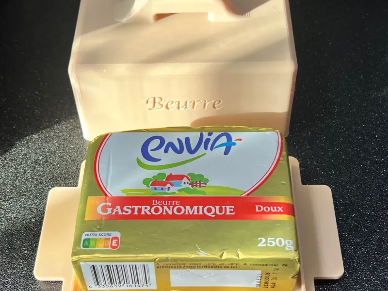 Beurrier avec le mot "Beurre"