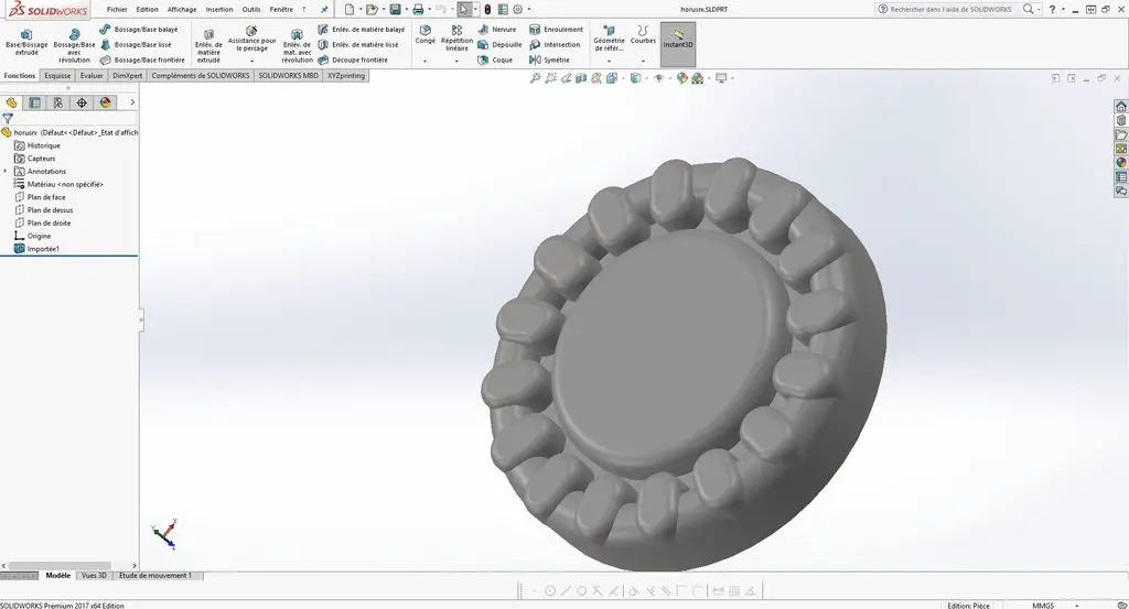 Rotary knob for Frsky Horus X12S 