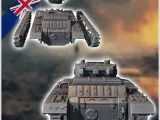 Valentine Mark Mk. VIIA infantry tank - miniatures ww2 vehic-2
