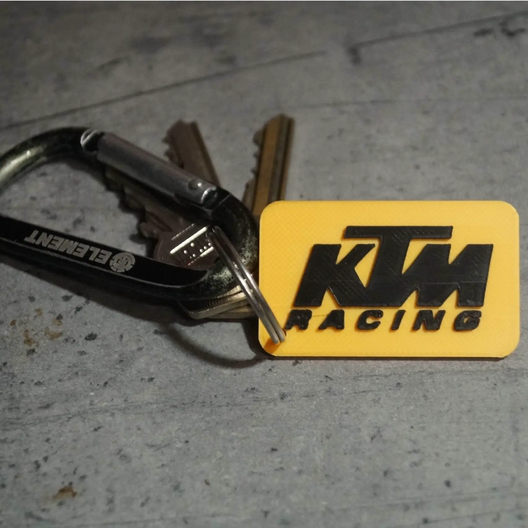 KTM racing keychain without AMS or CFS!!!