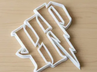 HP Logo Cookie Cutter