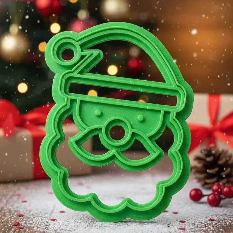 Cookie Cutter Santa Christmas