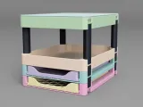 Versatile Stackable Storage Box System (200×250×H30)-3