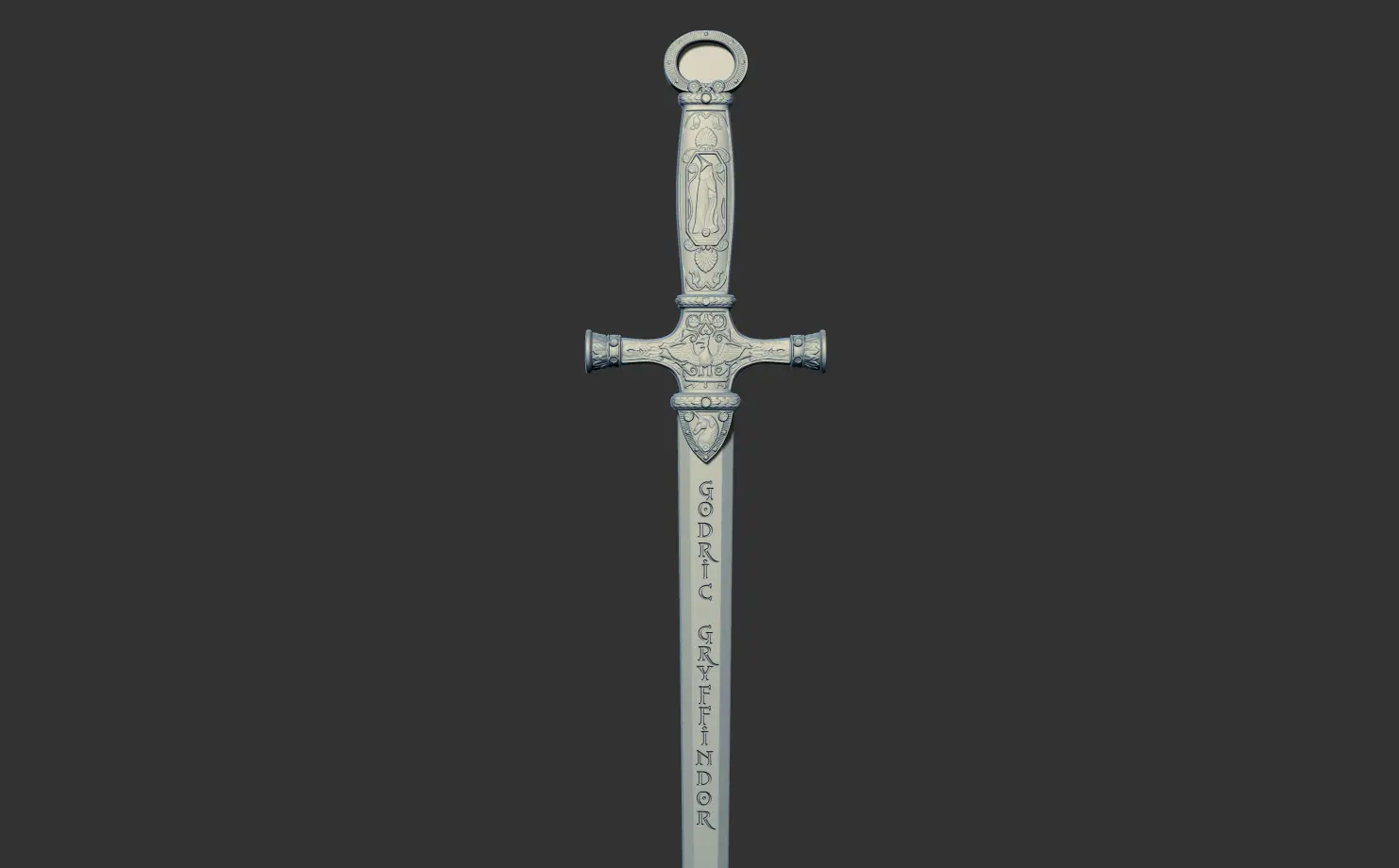The sword of Gryffindor 3d print model