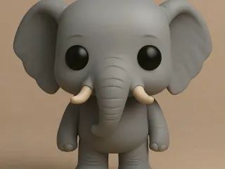 Elephant figure