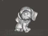 welcome puppy beagle with and without hooks-1