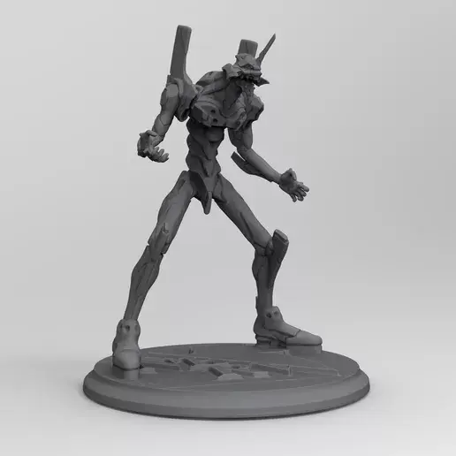 Eva 01 Statue