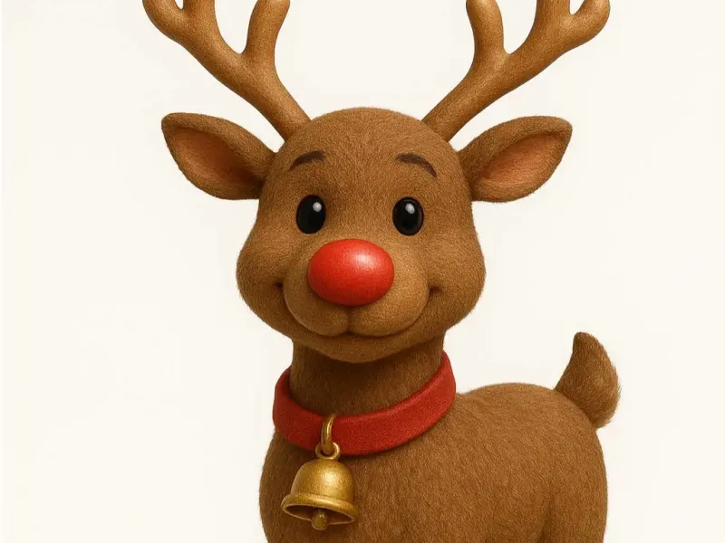reno de navidad