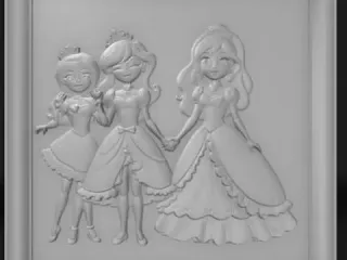 cartoon princesses