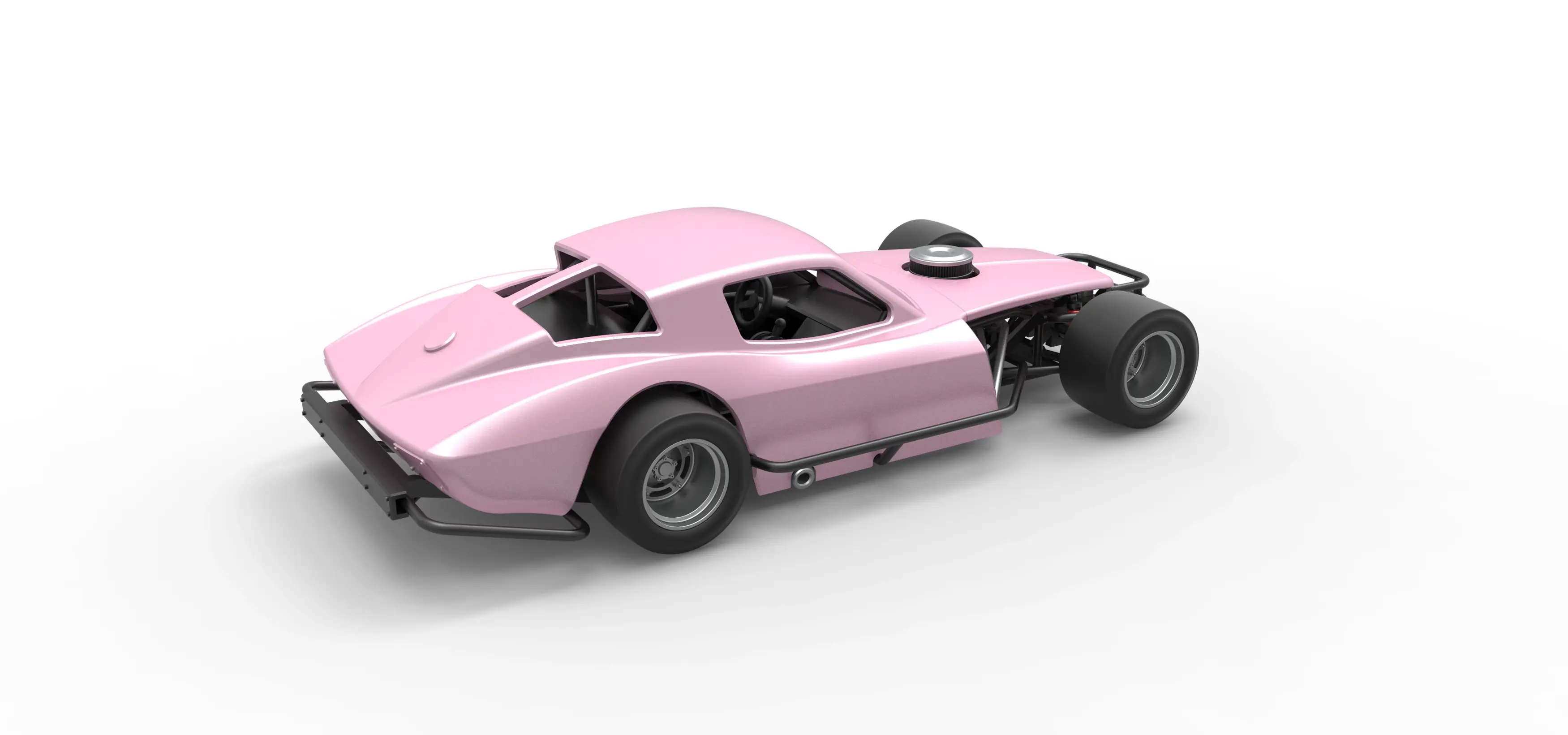 Vintage Asfalto Modificado stock car V3 Escala 1:25