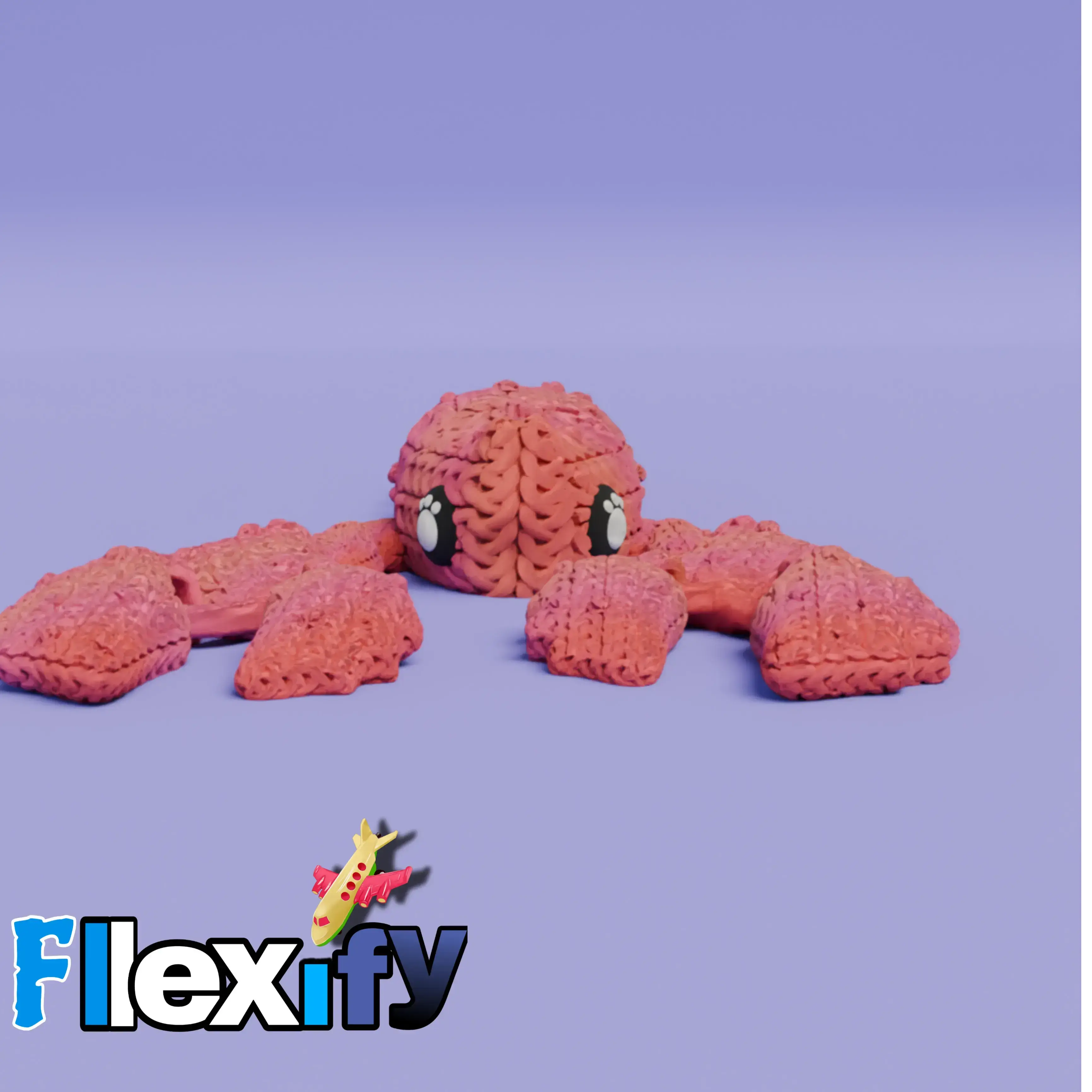 flexi knitted crab