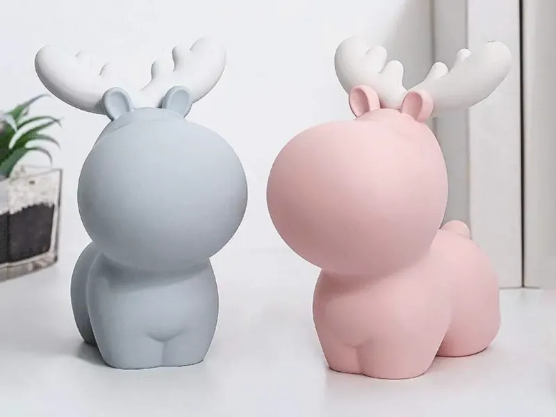 Lovely Cute Elk Decor