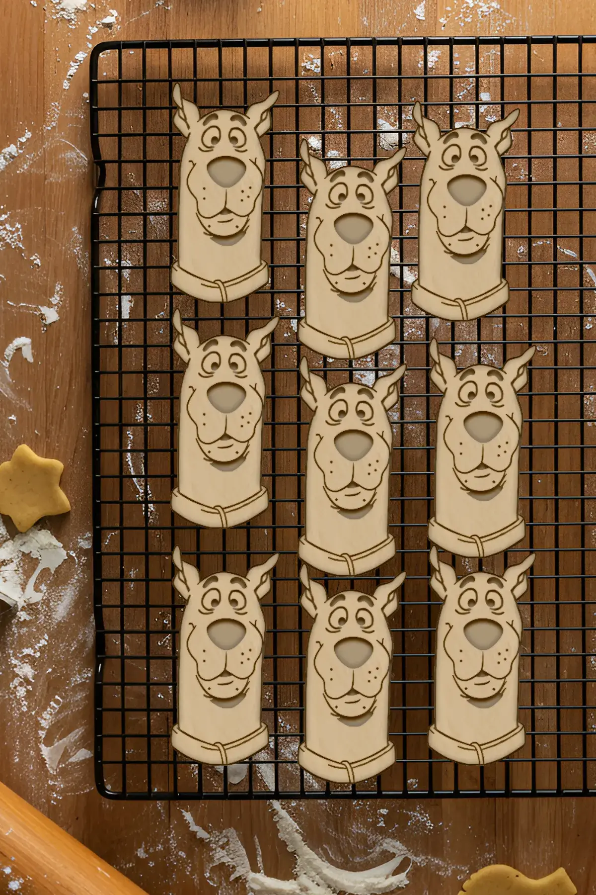 Scooby Doo Cookie Cutter, Biscuit Cutter