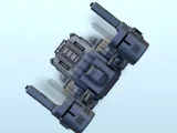 Phodall combat robot (17) - sci-fi science fiction future 40-5