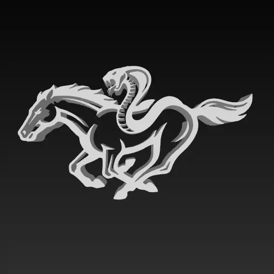 COBRA MUSTANG clothes print 