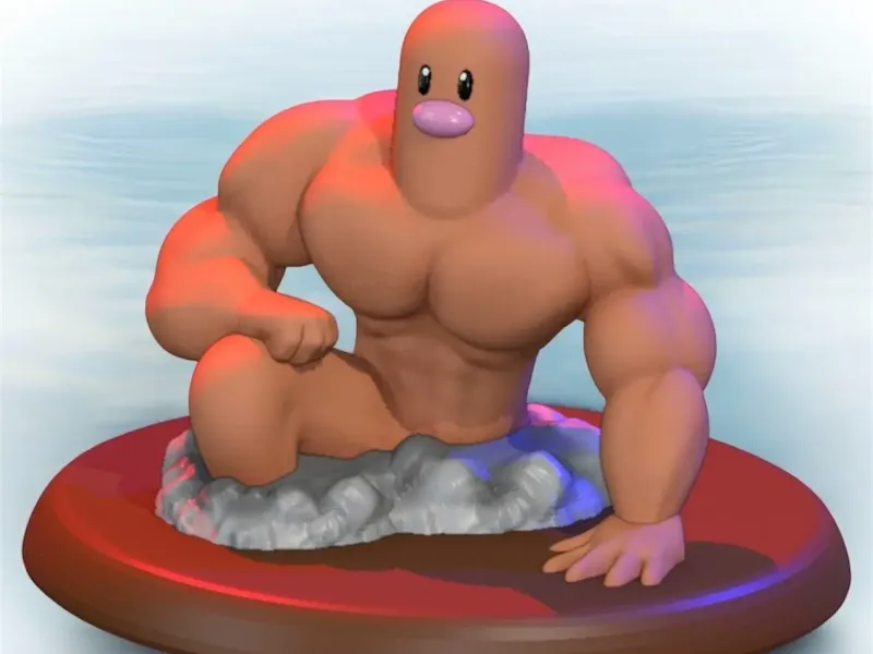 Diglett ultra Swole mamadisimo