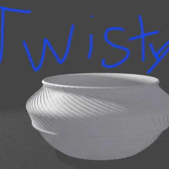 Twisty bowl