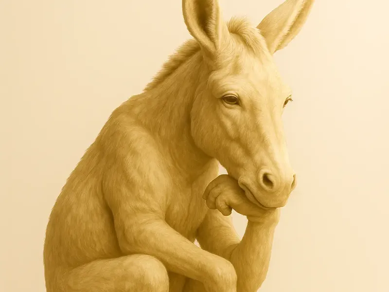 Burro pensador