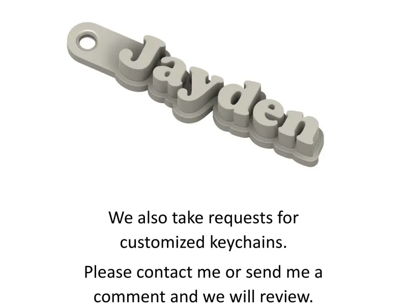 Jayden Keychain / Keyring