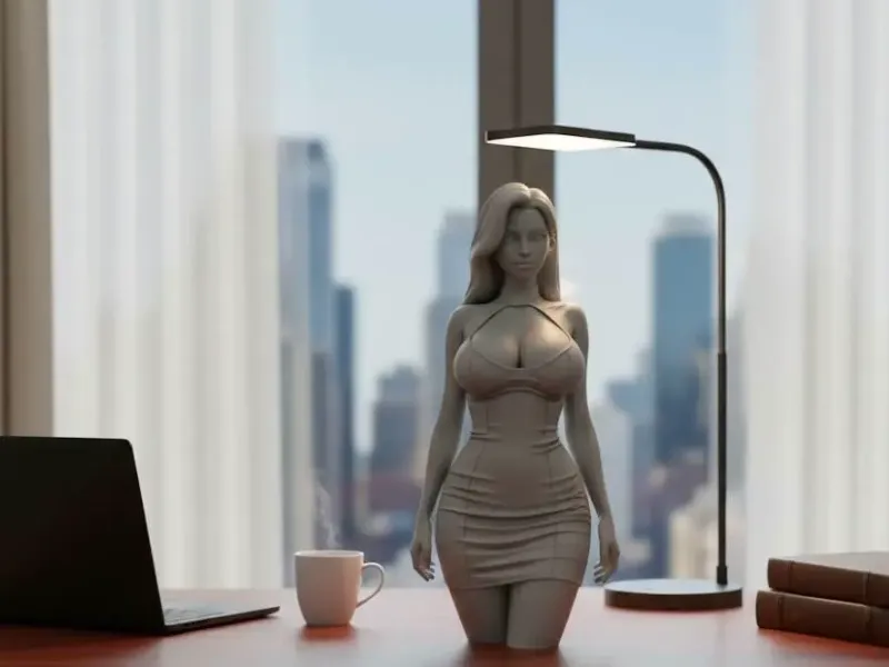 sexy girl in short, body-hugging dress