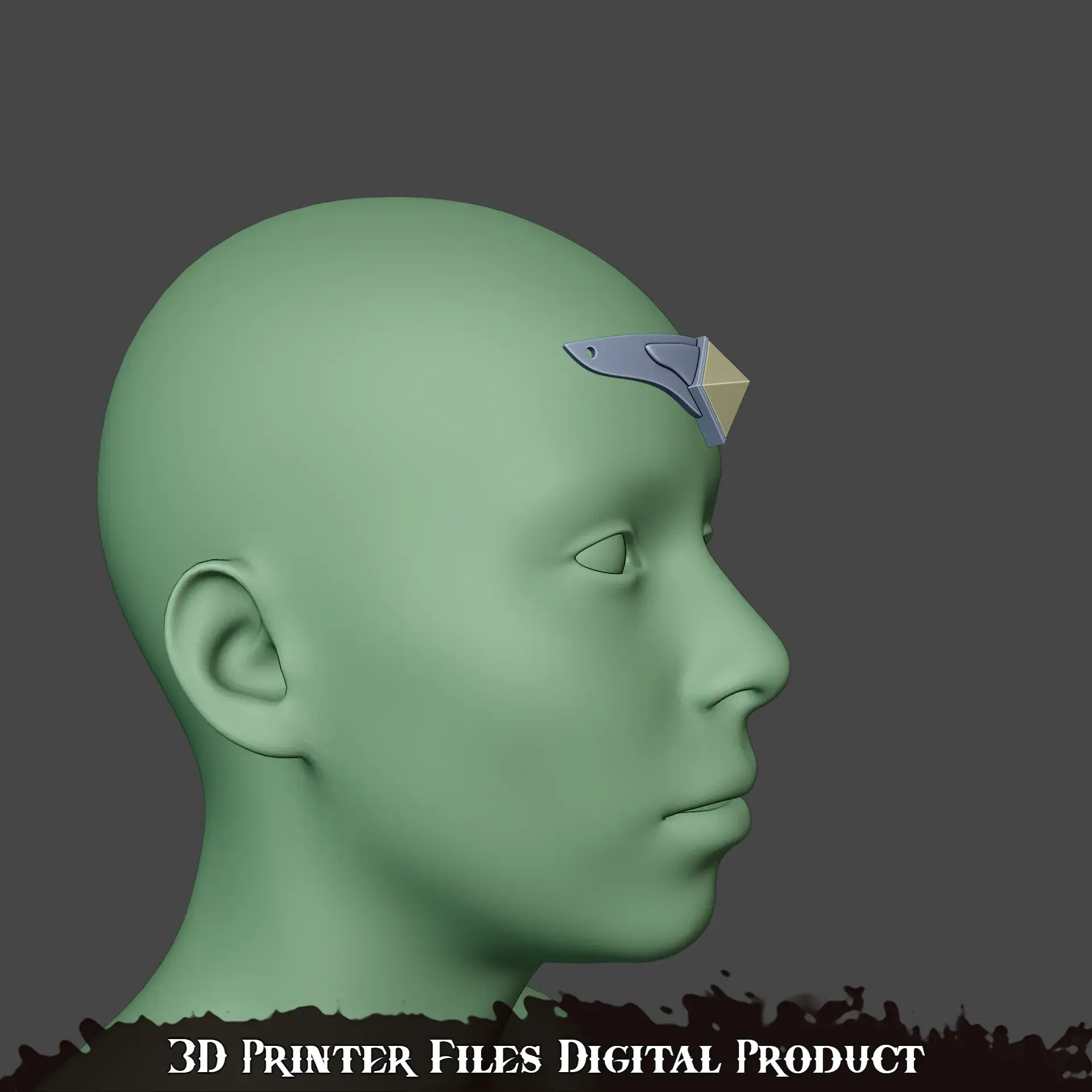 Fantasy Cosplay Circlet of Psionic Revenge  Baldurs Gate 3