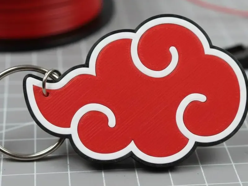 EMBLEMA AKATSUKI - 3DLABMEX
