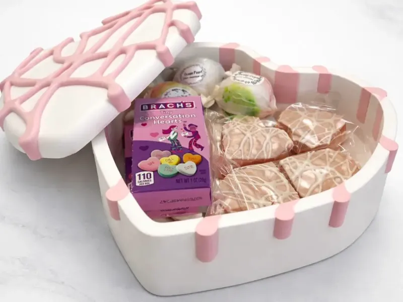 Valentijnsdag Cadeaudoos | Little Debbie Hartjestaart