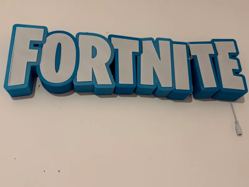 Fortnite LED-Schild
