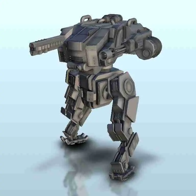 Robot Bot 3000 - scenario fantascientifico futuro 40k